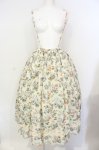 画像1: Jane Marple / Winter Rose Gardenキャミソールジャンパースカート M アイボリー O-25-07-15-023-JM-OP-IG-ZT078 (1)