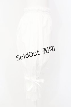 画像3: metamorphose / 二段レースドロワーズ  シロ O-25-07-15-003-ME-PA-OW-OS