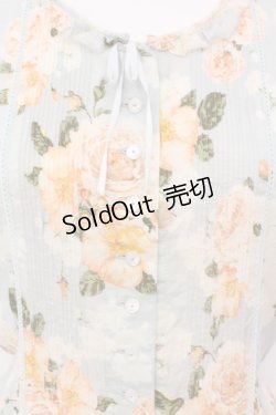 画像2: PINK HOUSE / ローズタックワンピース  サックス O-25-07-15-024-LO-OP-IG-OS