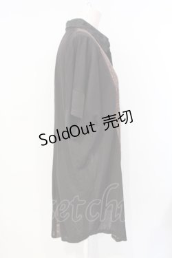 画像2: Qutie Frash / 半袖シャツワンピース  ブラウン O-25-07-17-050-QU-BL-YM-OS