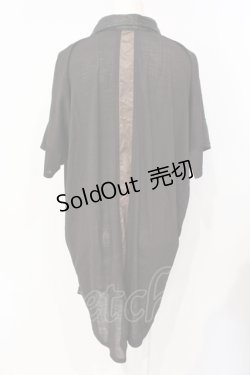 画像3: Qutie Frash / 半袖シャツワンピース  ブラウン O-25-07-17-050-QU-BL-YM-OS
