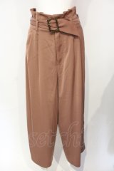 an another angelus / ヴィンテージ風バックル使いパンツ  ピンク O-25-07-17-052-CA-PA-IG-ZT0722E
