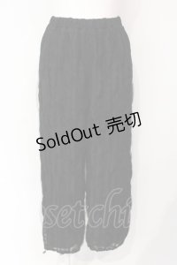 merry jenny / チュールパラシュートパンツ  クロ O-25-07-17-054-LO-PA-IG-ZY