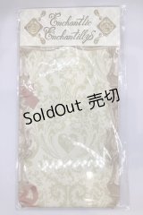 Enchantlic Enchantilly / Queen Cat〜秘密の書斎〜オーバーニーソックス  生成り O-25-07-17-1001-LO-ZA-IG-ZT0803N