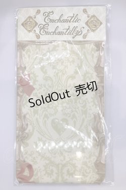 画像1: Enchantlic Enchantilly / Queen Cat〜秘密の書斎〜オーバーニーソックス  生成り O-25-07-17-1001-LO-ZA-IG-ZT0803N