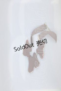 画像2: Boo!Do堂 / リボンフリルのチョーカー  ワイン O-25-07-17-1082-GO-AC-OW-ZT486-F003