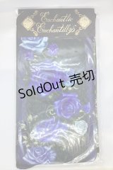 Enchantlic Enchantilly / 薔薇姫の王冠タイツ  青薔薇×ブラック O-25-07-17-1011-LO-ZA-IG-OS