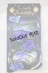Enchantlic Enchantilly / 薔薇姫の王冠タイツ  青薔薇×ブラック O-25-07-17-1011-LO-ZA-IG-OS