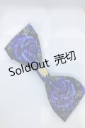 Enchantlic Enchantilly / 幻影薔薇城〜コウモリ公爵からの招待状〜リボンブローチ  青い薔薇 O-25-07-17-1020-LO-AC-IG-OS