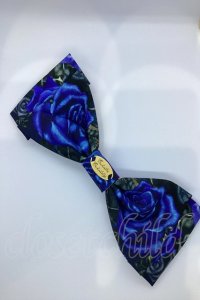 Enchantlic Enchantilly / 幻影薔薇城〜コウモリ公爵からの招待状〜リボンブローチ  青い薔薇 O-25-07-17-1020-LO-AC-IG-OS