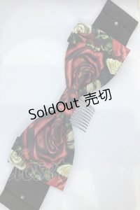 Enchantlic Enchantilly / 幻影薔薇城〜コウモリ公爵からの招待状〜リボンコーム  赤い夜 O-25-07-17-1021-LO-AC-IG-ZT208-F004