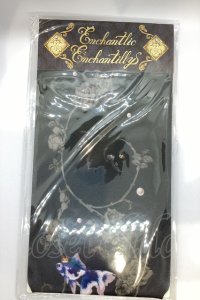 Enchantlic Enchantilly / 金魚の宝石箱オーバーニーソックス  クロ×ブルー O-25-07-17-1002-LO-ZA-IG-OS