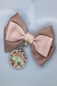 Enchantlic Enchantilly / プリリリィ 夢見る赤林檎 ブローチ  ピンク O-25-07-17-1025-LO-AC-IG-OS