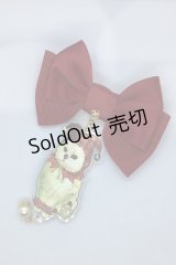 Enchantlic Enchantilly / キャットジョーカーリボンブローチ  アカ O-25-07-17-1027-LO-AC-IG-OS