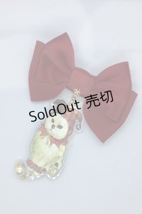 Enchantlic Enchantilly / キャットジョーカーリボンブローチ  アカ O-25-07-17-1027-LO-AC-IG-OS