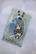 Enchantlic Enchantilly / 193 絢爛たる鎧を身に纏った双子の子猫物語  ネックレス  ブルー O-25-07-17-1035-LO-AC-IG-OS