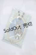 Enchantlic Enchantilly / 193 絢爛たる鎧を身に纏った双子の子猫物語  ネックレス  ブルー O-25-07-17-1035-LO-AC-IG-OS
