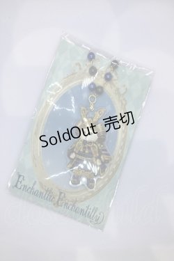 画像1: Enchantlic Enchantilly / 193 絢爛たる鎧を身に纏った双子の子猫物語  ネックレス  ブルー O-25-07-17-1035-LO-AC-IG-OS
