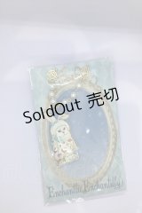 Enchantlic Enchantilly / 不思議の国のQueen cat　白ウサギ？！ネックレス   O-25-07-17-1036-LO-AC-IG-OS