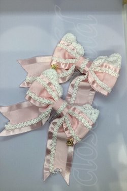 画像1: BABY,THE STARS SHINE BRIGHT / Mariaanaリボンコーム  ピンク O-25-07-17-1038-BA-AC-IG-OS