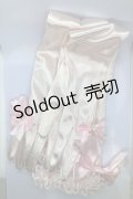 BABY,THE STARS SHINE BRIGHT / Princess Ribbonロンググローブ  ピンク O-25-07-17-1041-BA-ZA-IG-OS