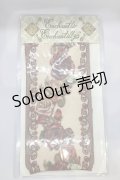 Enchantlic Enchantilly / 薔薇を纏うクルーソックス  アイボリー O-25-07-17-1004-LO-ZA-IG-OS