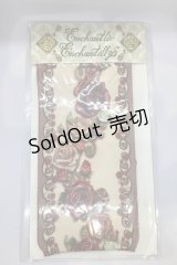 Enchantlic Enchantilly / 薔薇を纏うクルーソックス  アイボリー O-25-07-17-1004-LO-ZA-IG-OS