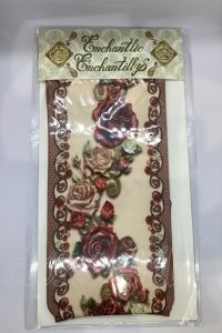 Enchantlic Enchantilly / 薔薇を纏うクルーソックス  アイボリー O-25-07-17-1004-LO-ZA-IG-OS