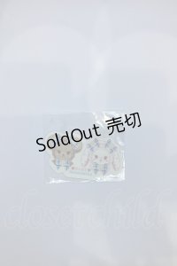 BABY,THE STARS SHINE BRIGHT / 店舗限定ステッカー  うさくみゃ×くまくみゃ O-25-07-17-1048-BA-ZA-IG-OS