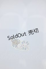 BABY,THE STARS SHINE BRIGHT / 店舗限定ステッカー  うさくみゃ×くまくみゃ O-25-07-17-1049-BA-ZA-IG-OS