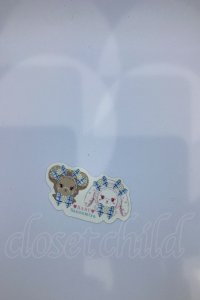 BABY,THE STARS SHINE BRIGHT / 店舗限定ステッカー  うさくみゃ×くまくみゃ O-25-07-17-1049-BA-ZA-IG-OS