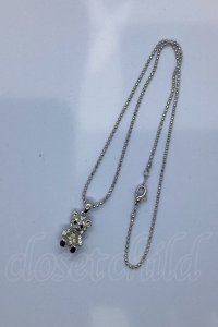 MIHO MATSUDA / くまネックレス  シルバー O-25-07-17-1054-GO-AC-IG-OS