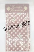 Enchantlic Enchantilly / チャーミーギンガムチェック柄オーバーニーソックス  アカ O-25-07-17-1007-LO-ZA-IG-OS
