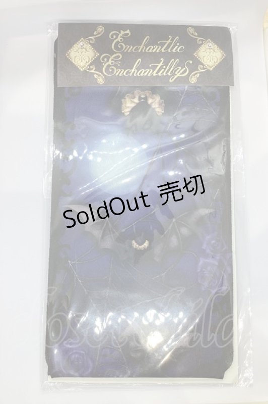 画像1: Enchantlic Enchantilly / コウモリ公爵オーバーニーソックス  青い夜 O-25-07-17-1008-LO-ZA-IG-ZT208-F001 (1)