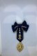 画像1: ALICE and the PIRATES / ねずみの王様Gualtiero勲章ピンI  ネイビー O-25-07-17-1080-PA-AC-OW-OS (1)