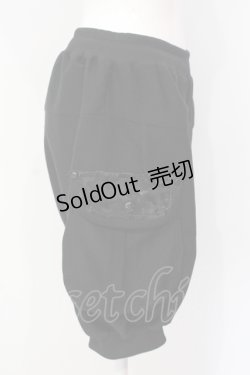 画像2: Qutie Frash / ミリタリーショートパンツ  ブラック O-25-07-17-001-QU-PA-YM-ZI