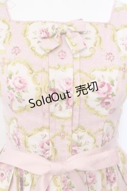 画像2: Victorian maiden / シフォンフリルジャンパースカート  ピンク O-25-07-17-062-CL-OP-OW-OS