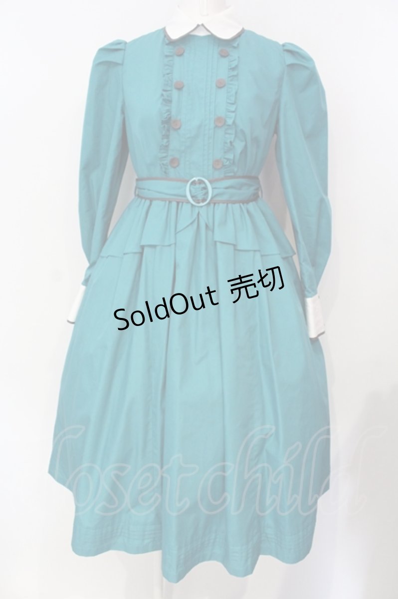 画像1: Victorian maiden / ミルドレッドフローレンスドレス  ピーコックグリーン O-25-07-17-063-CL-OP-OW-OS (1)