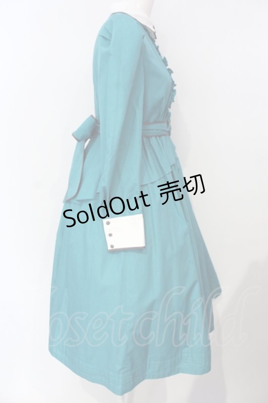 画像3: Victorian maiden / ミルドレッドフローレンスドレス  ピーコックグリーン O-25-07-17-063-CL-OP-OW-OS (3)