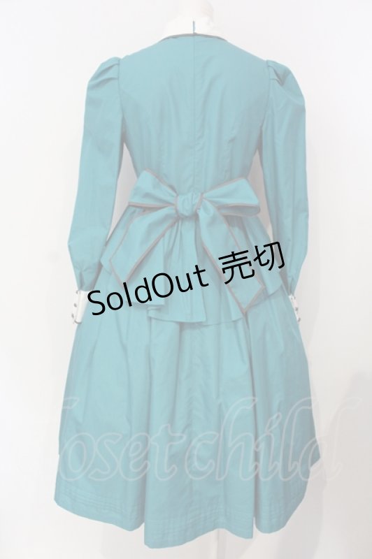 画像4: Victorian maiden / ミルドレッドフローレンスドレス  ピーコックグリーン O-25-07-17-063-CL-OP-OW-OS (4)
