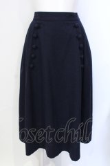 Fi.n.t / ナポレオン風ボリュームタックスカート  ネイビー O-25-07-17-067-CA-SK-IG-ZT0722E