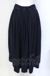 画像2: Fi.n.t / ナポレオン風ボリュームタックスカート  ネイビー O-25-07-17-067-CA-SK-IG-ZT090 (2)