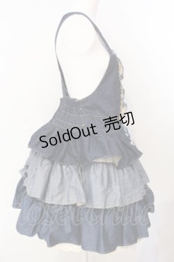 画像3: MAM MAXICIMAM / プレアリーローズ プレジール　マルシェ　デニム サロペット  ネイビー×マロンベージュ O-25-07-17-076-LO-OP-OW-OS