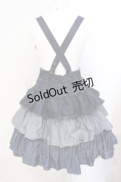 画像4: MAM MAXICIMAM / プレアリーローズ プレジール　マルシェ　デニム サロペット  ネイビー×マロンベージュ O-25-07-17-076-LO-OP-OW-OS