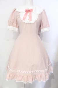 Amavel / Spring Festival Bunnyカフスセットワンピース F ピンク O-25-07-17-078-CA-OP-OW-OS