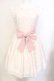 画像1: mille fille closet by LODISPOTTO / Ice Creamシュガーワンピース M シロ×ピンク O-25-07-17-081-LO-OP-OW-OS (1)