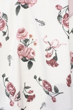 画像2: mellfy memory / Fragrance of Roseスカート S ピンク O-25-07-17-082-LO-SK-OW-OS