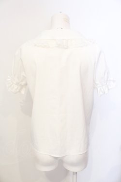 画像3: Honey Cinnamon / ラッフルフリルブラウス F シロ O-25-07-17-085-LO-BL-OW-OS