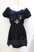 Secret Honey / セーラー風ワンピース  ネイビー O-25-07-17-093-CA-OP-IG-OS