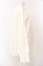 画像3: INGEBORG / スクエアタックブラウス  シロ O-25-07-17-010-LO-BL-IG-ZT195 (3)